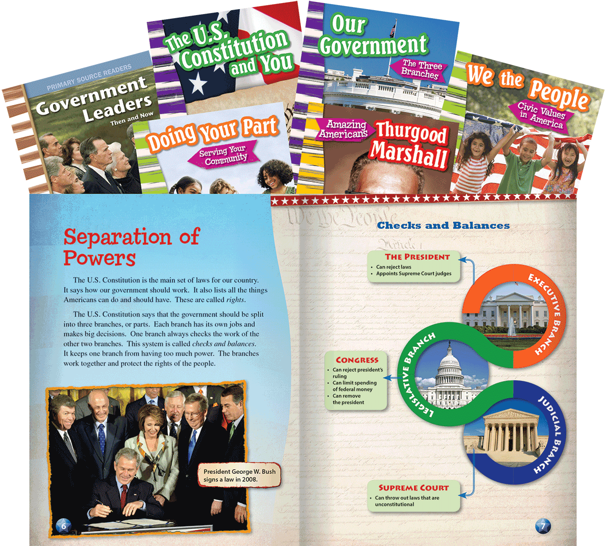Civics Classroom Library for Grade 3