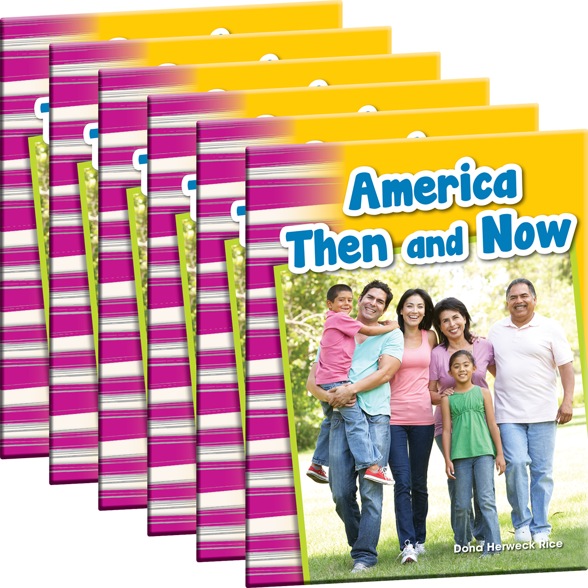 America Then and Now 6-Pack