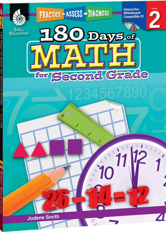 180 Days™: Math for Second Grade