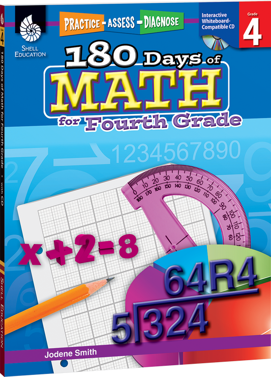 180 Days™: Math for Fourth Grade