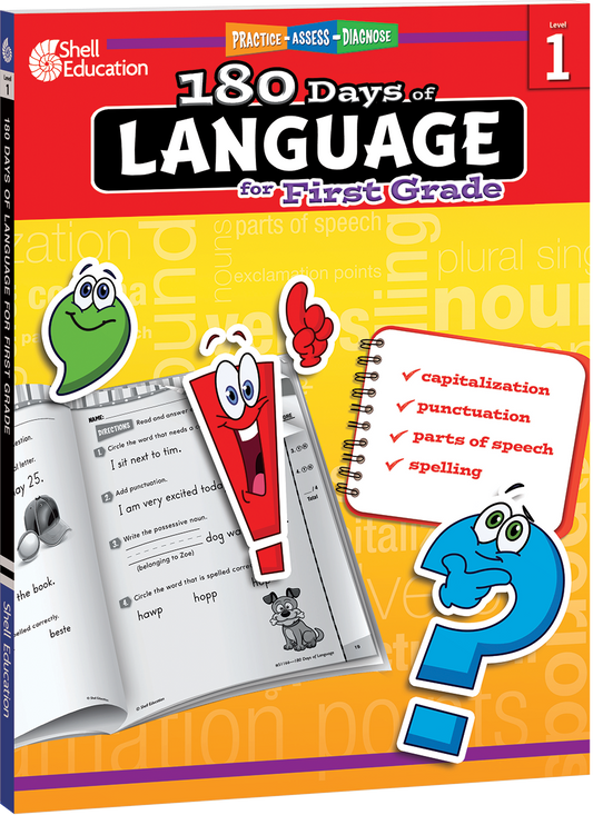 180 Days®: Language for First Grade ebook
