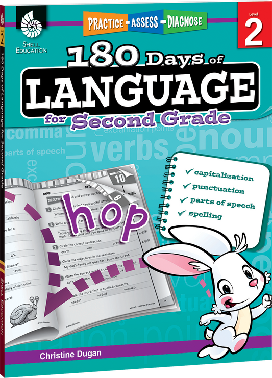 180 Days™: Language for Second Grade