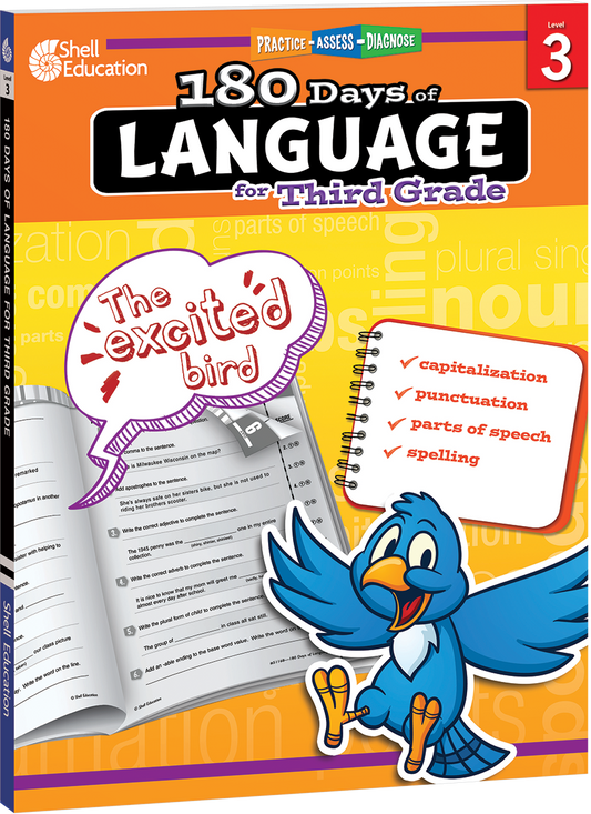180 Days®: Language for Third Grade ebook