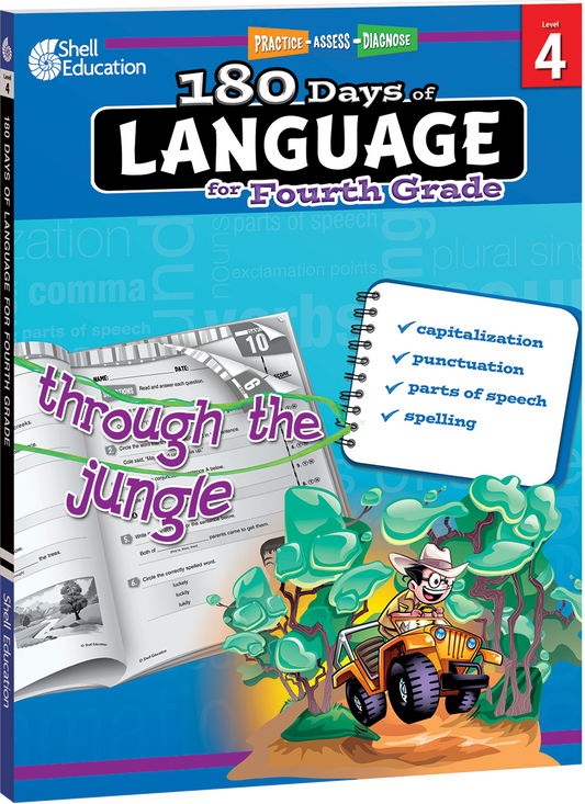 180 Days®: Language for Fourth Grade ebook