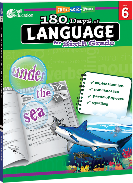 180 Days®: Language for Sixth Grade ebook