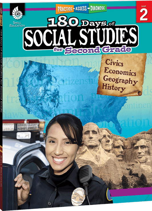 180 Days™: Social Studies for Second Grade
