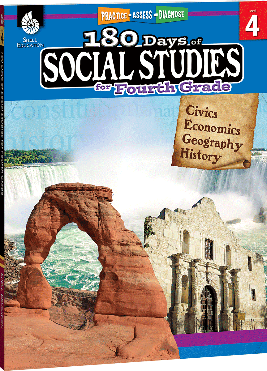 180 Days™: Social Studies for Fourth Grade