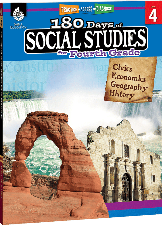 180 Days™: Social Studies for Fourth Grade