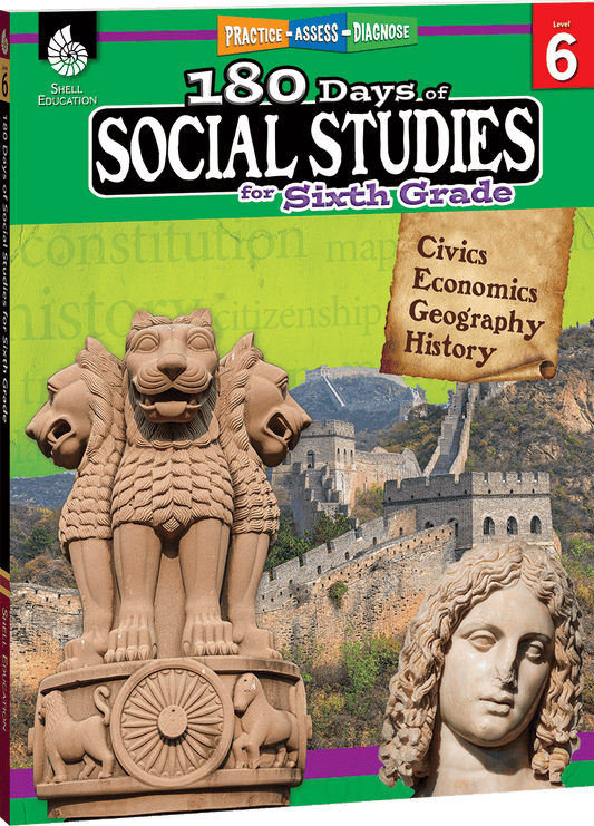 180 Days™: Social Studies for Sixth Grade