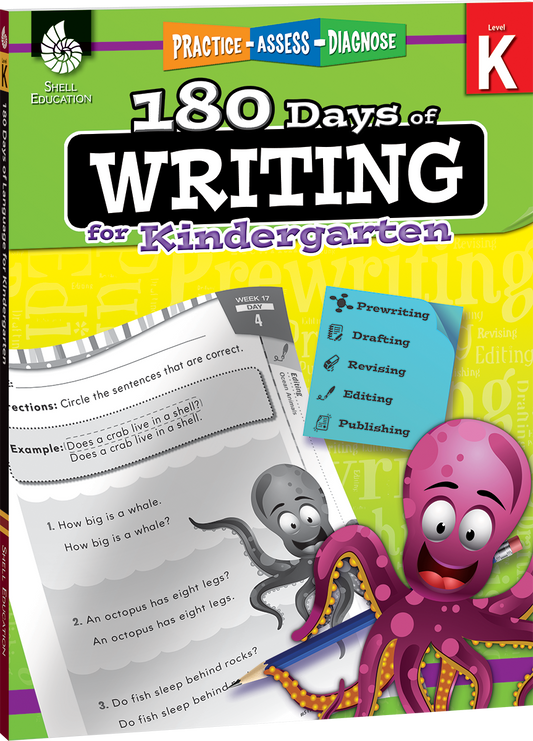 180 Days™: Writing for Kindergarten