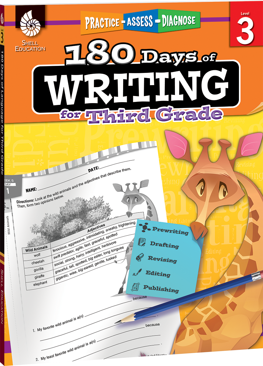 180 Days™: Writing for Third Grade