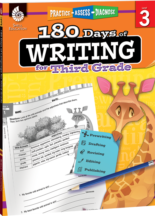 180 Days™: Writing for Third Grade