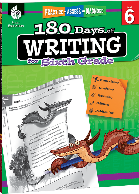 180 Days™: Writing for Sixth Grade