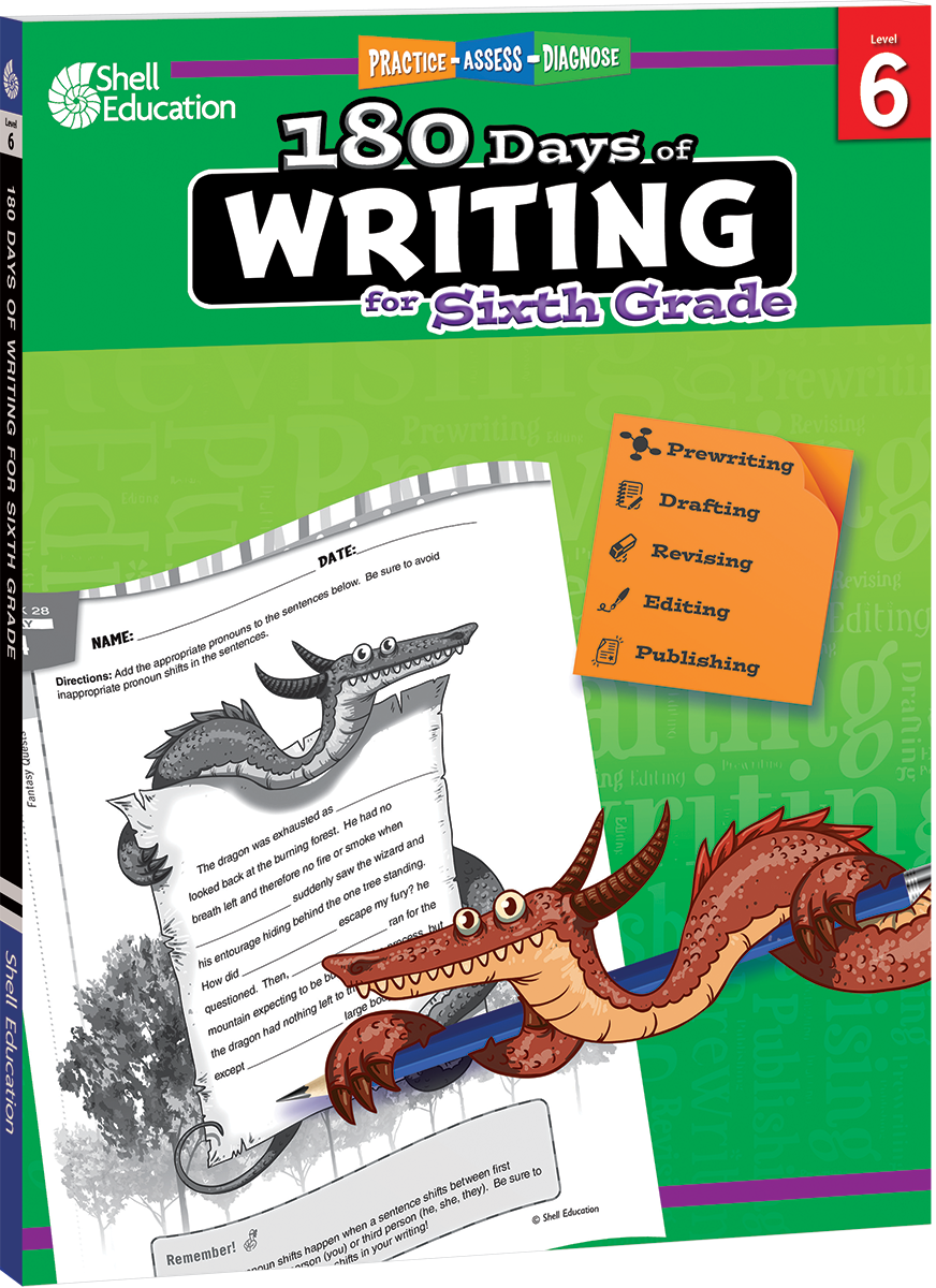 180 Days™: Writing for Sixth Grade ebook
