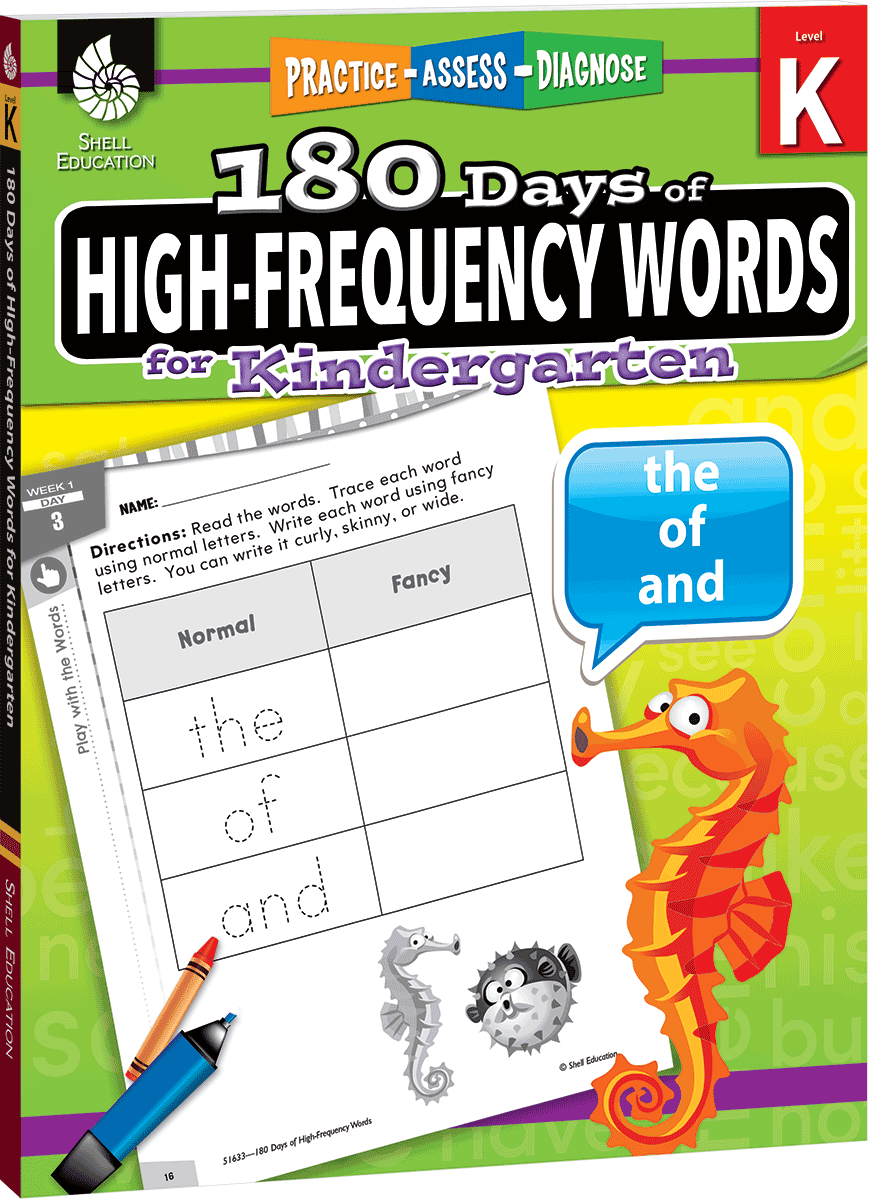 180 Days™: High-Frequency Words for Kindergarten ebook