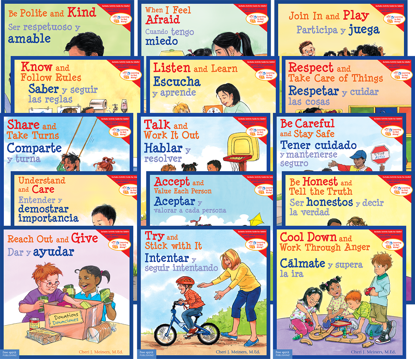 Learning to Get Along Bilingual Editions Complete 15-Book Set