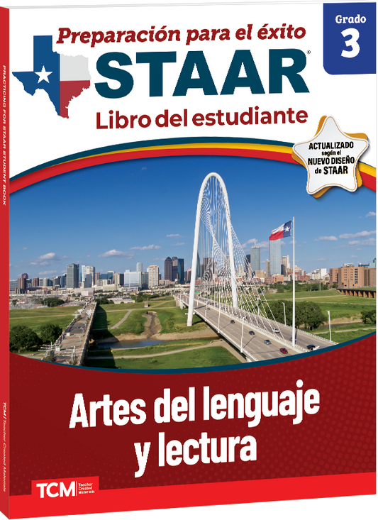 Preparación para el éxito: STAAR Artes del lenguaje y lectura Grado 3 Libro del estudiante