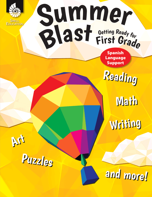 Summer Blast: Getting Ready for First Grade (Spanish Language Support)