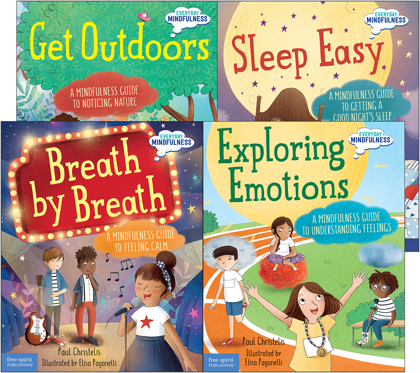 Everyday Mindfulness Complete Series 4-Book Set