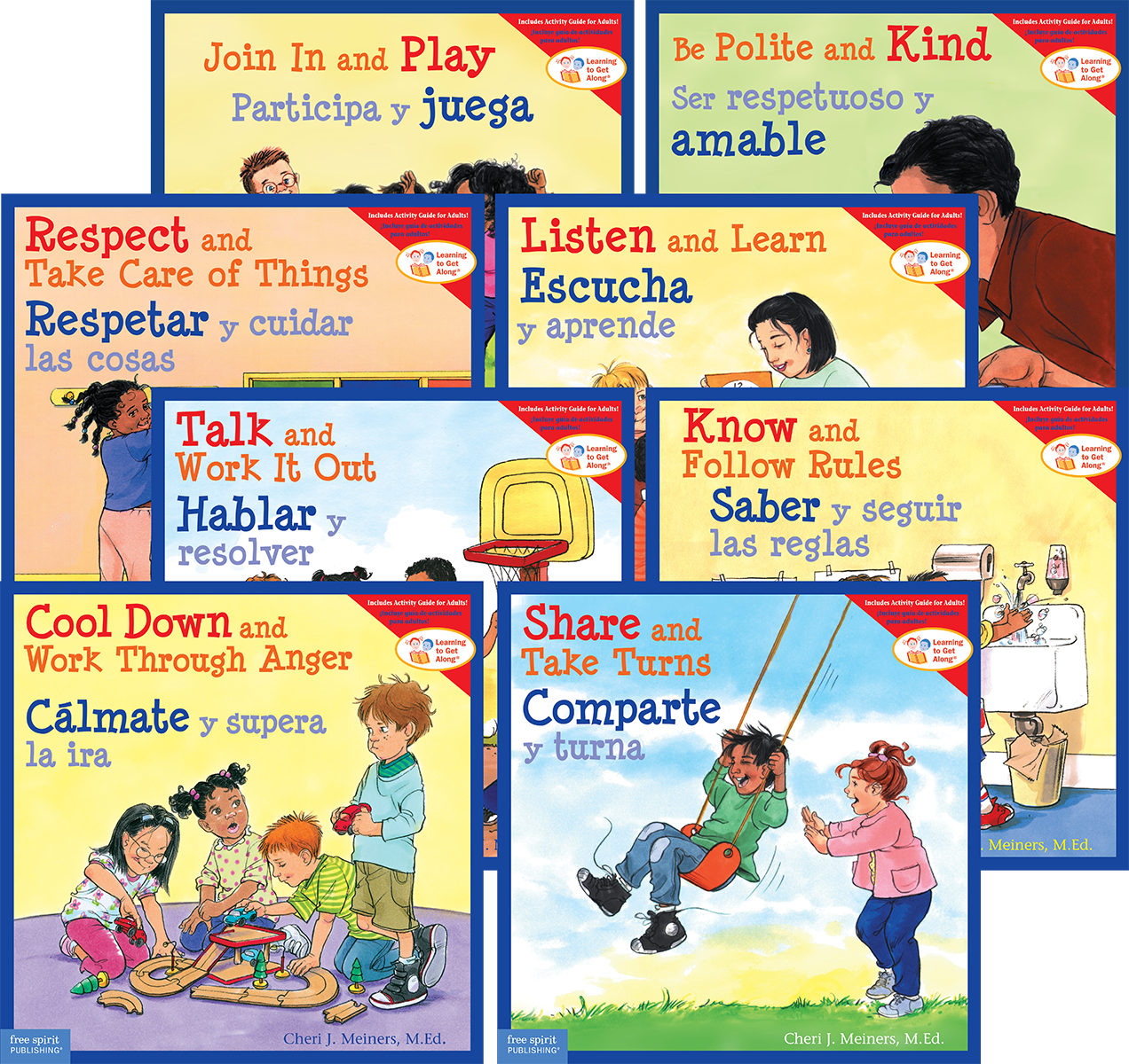 Learning to Get Along® Series Bilingual 8-Book Set