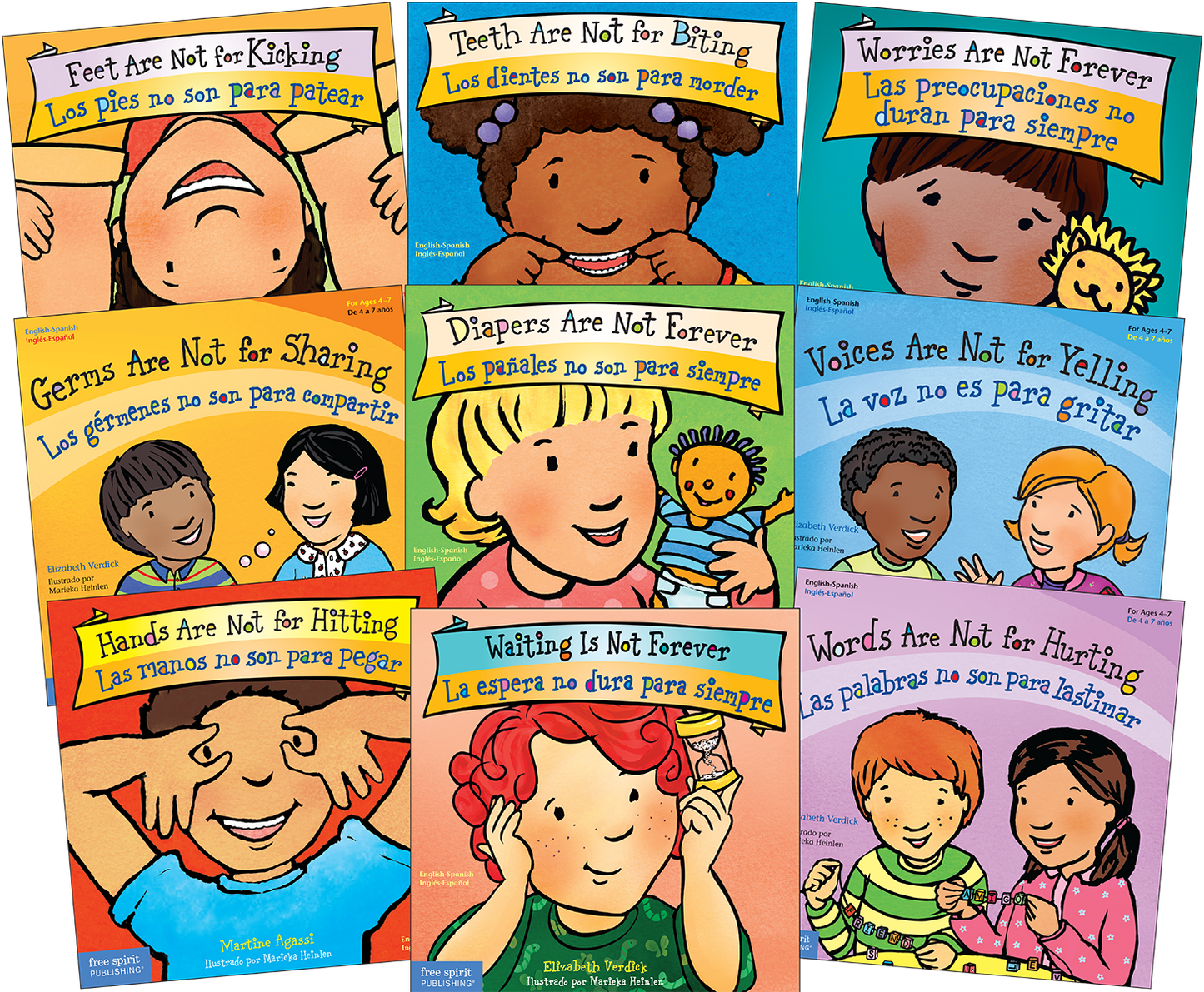 Best Behavior® Series Board Book Bilingual 9-Book Set