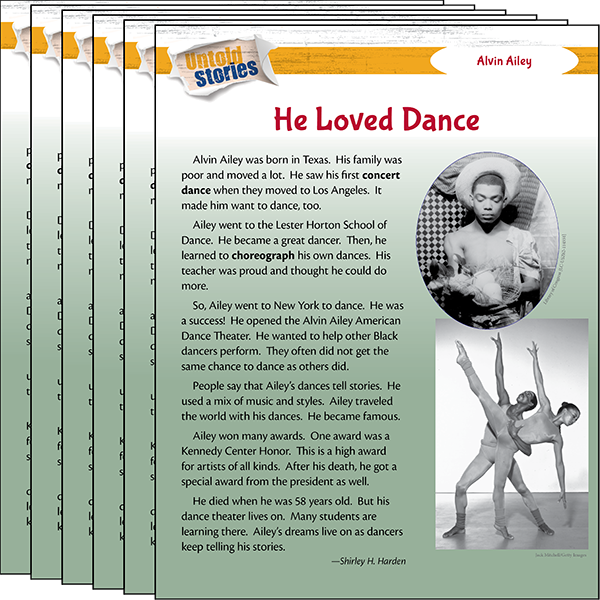 Alvin Ailey: He Loved Dance 6-Pack