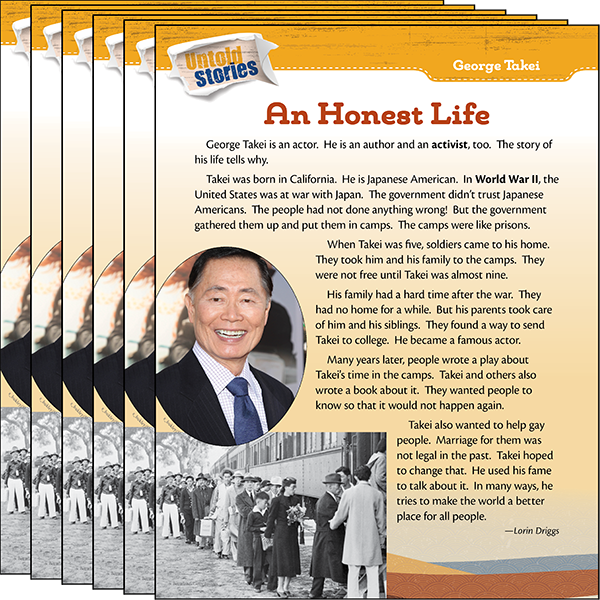 George Takei: An Honest Life 6-Pack