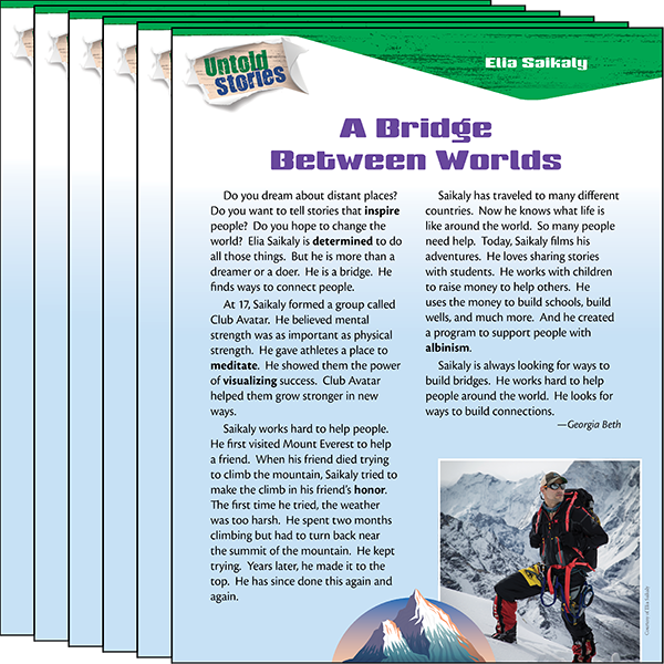 Elia Saikaly: A Bridge Between Worlds 6-Pack