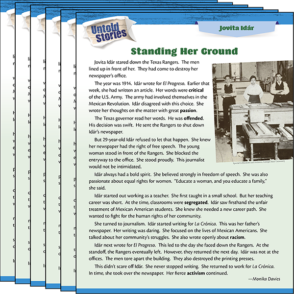 Jovita Idár: Standing Her Ground 6-Pack