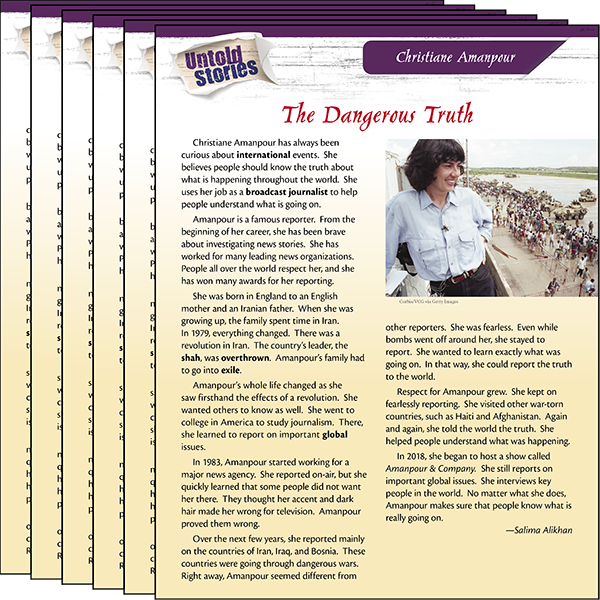 Christiane Amanpour: The Dangerous Truth 6-Pack