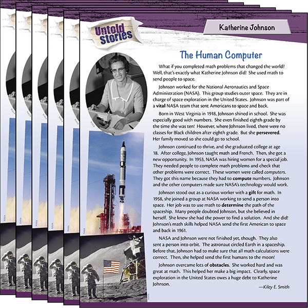 Katherine Johnson: The Human Computer 6-Pack