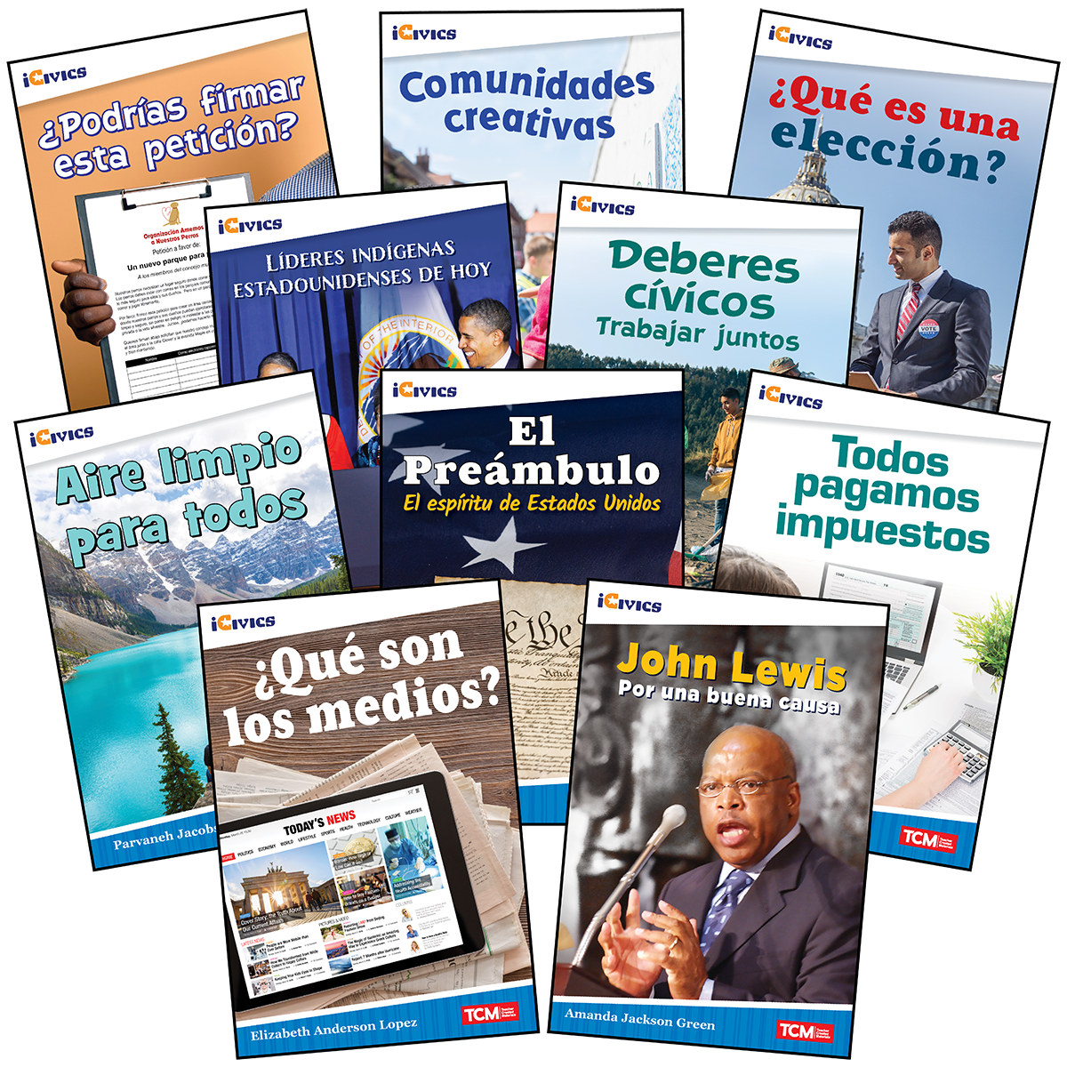 iCivics Readers: Grade 3: Add-on Pack (Spanish)