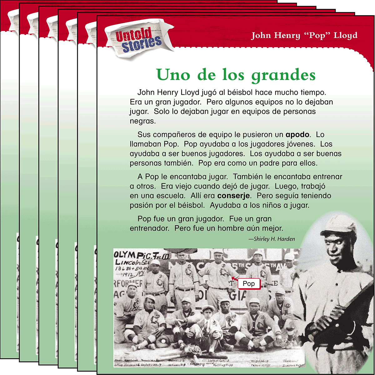 John Henry "Pop" Lloyd: Uno de los grandes 6-Pack