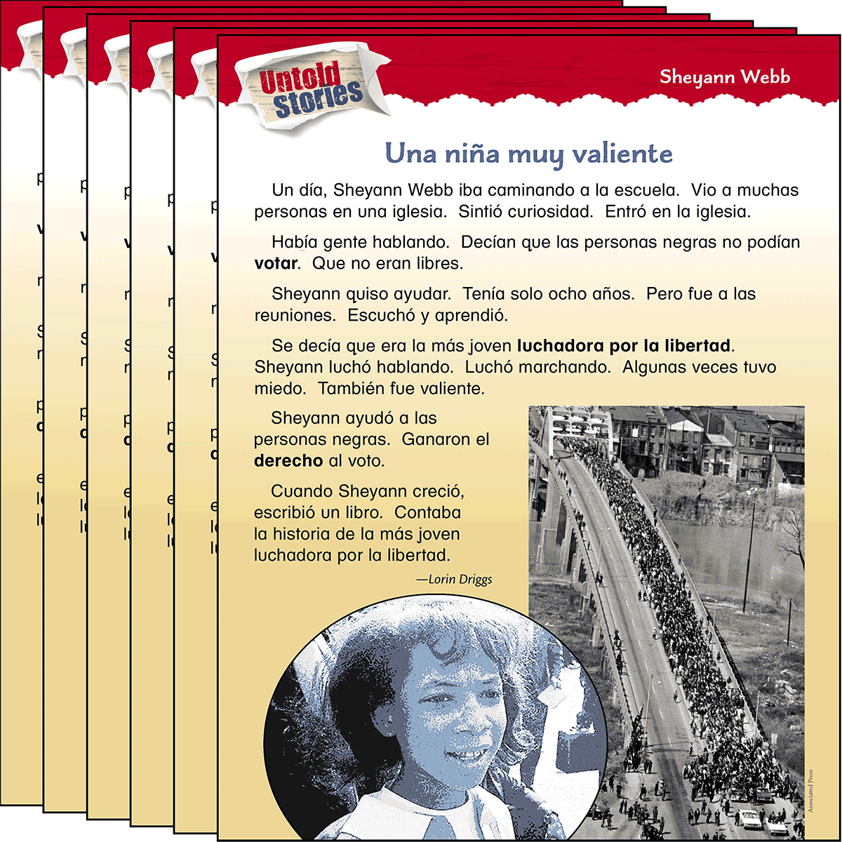 Sheyann Webb: Una niña muy valiente 6-Pack