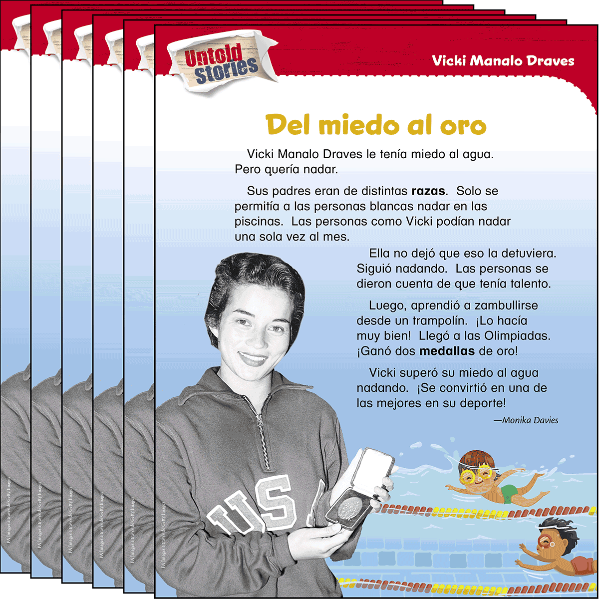 Vicki Manolo Draves: Del miedo al oro 6-Pack