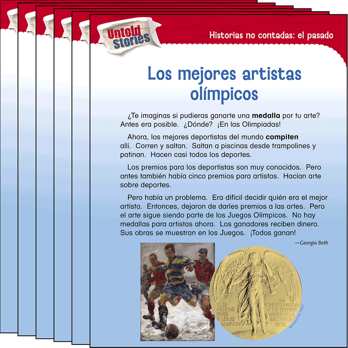 Historias no contadas: el pasado: Los mejores artistas olímpicos 6-Pack