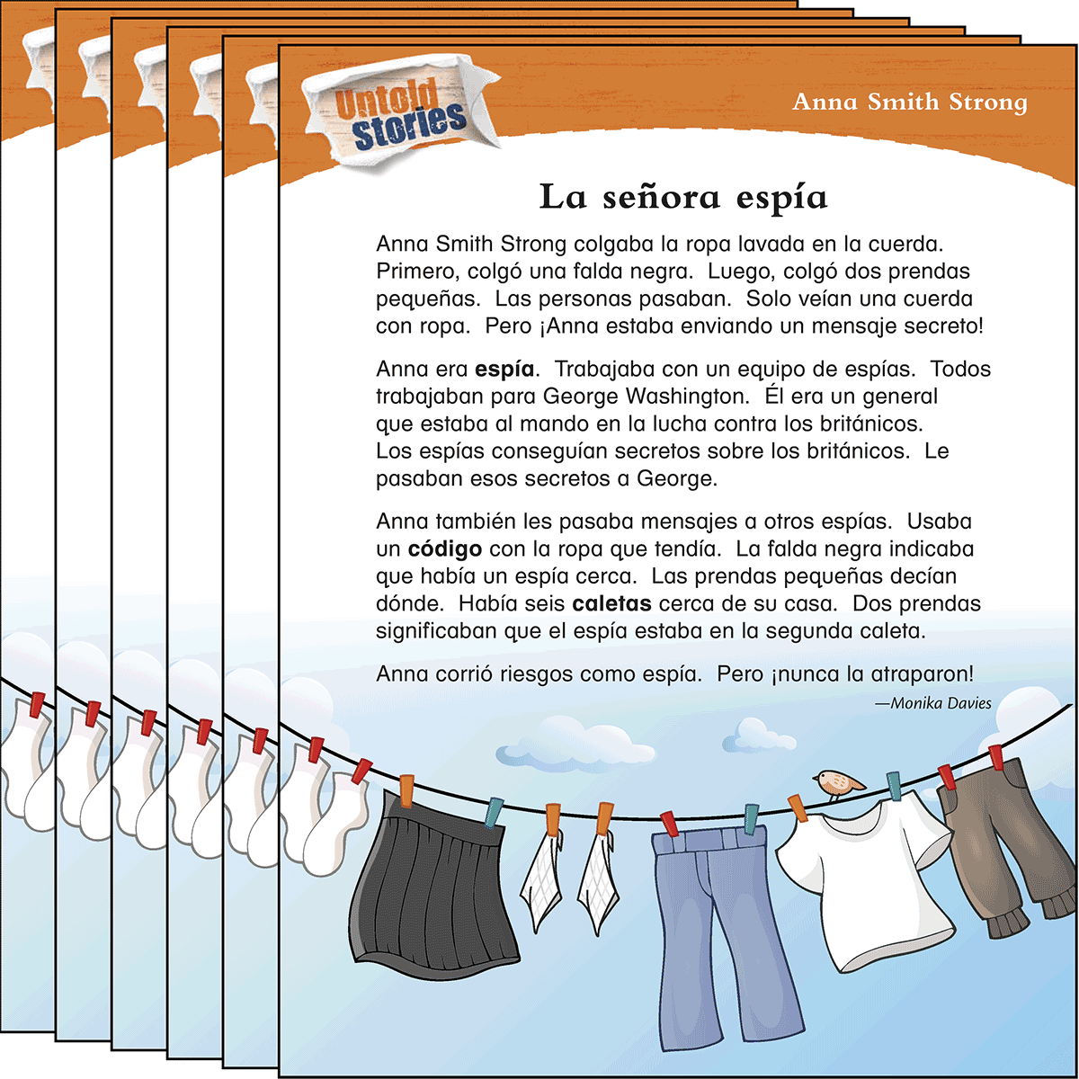 Anna Smith Strong: La señora espía 6-Pack