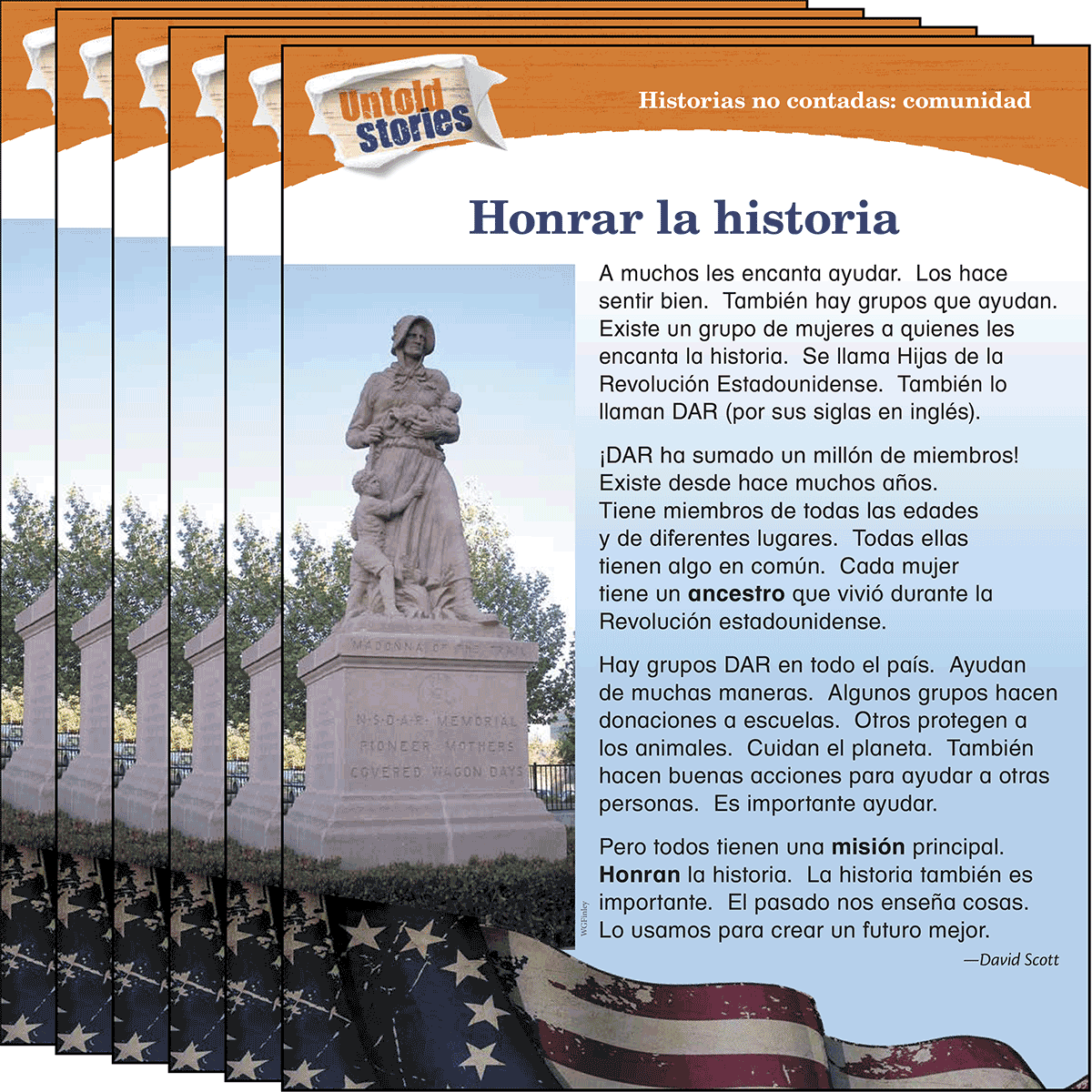Historias no contadas: comunidad: Honrar la historia 6-Pack