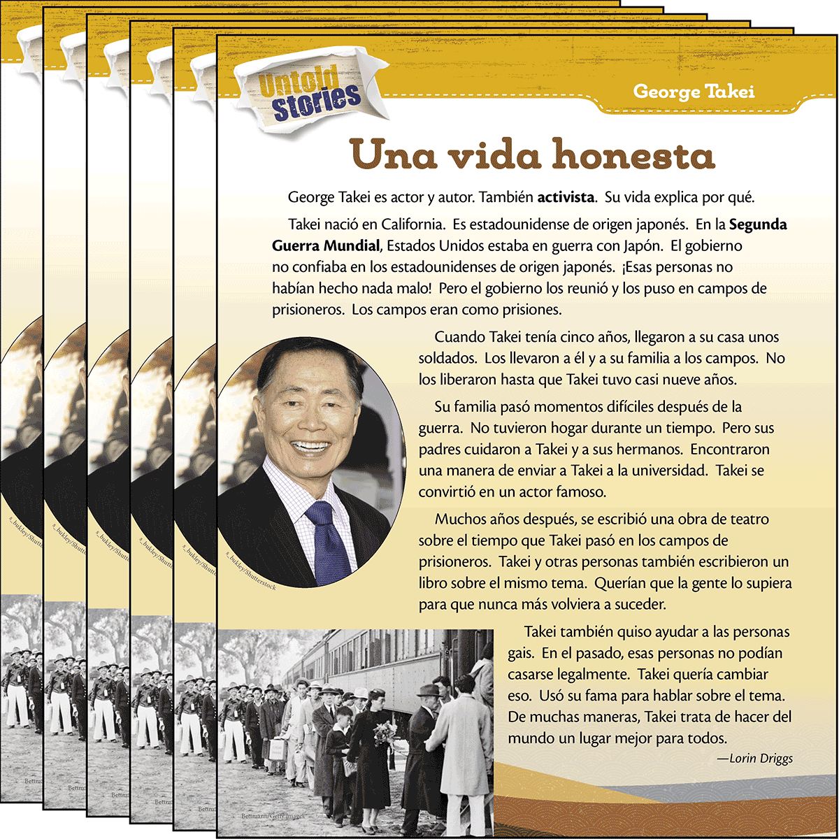 George Takei: Una vida honesta 6-Pack