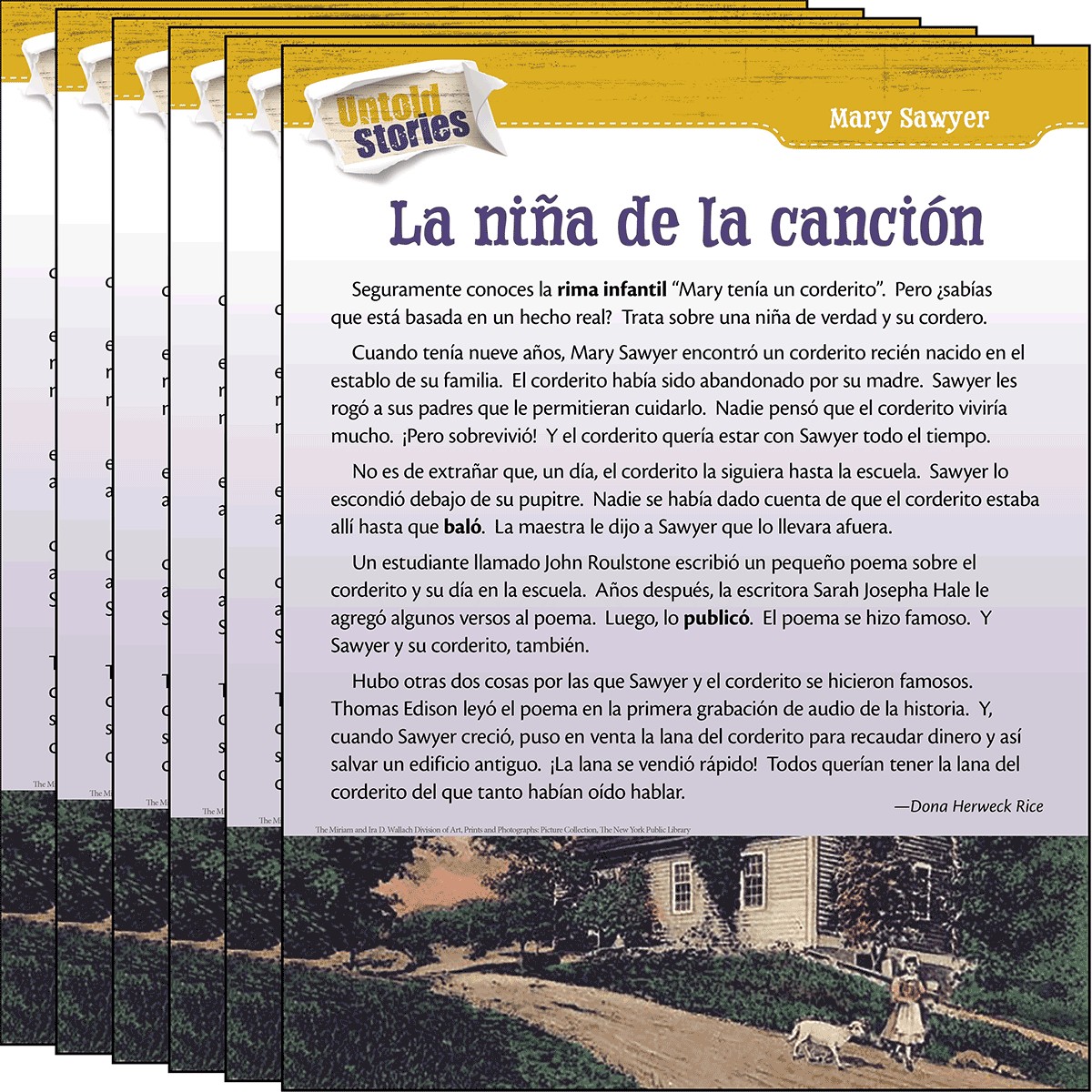 Mary Sawyer: La niña de la canción 6-Pack