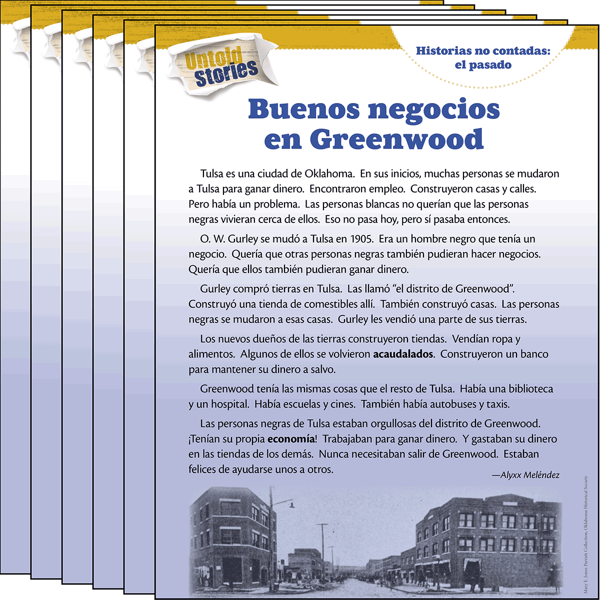 Historias no contadas: el pasado: Buenos negocios en Greenwood 6-Pack