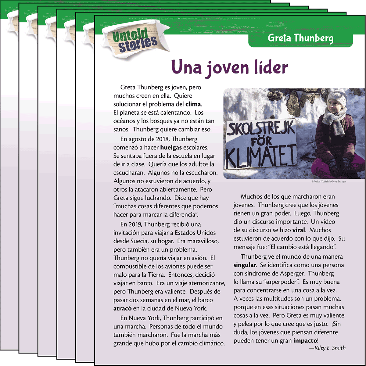 Greta Thunberg: Una joven líder 6-Pack