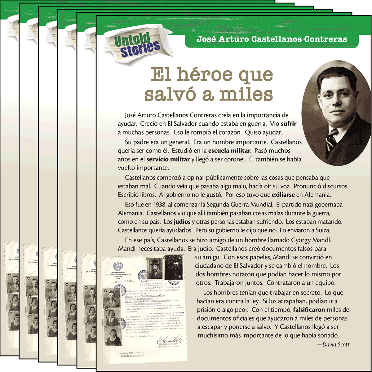José Arturo Castellanos Contreras: El héroe que salvó a miles 6-Pack
