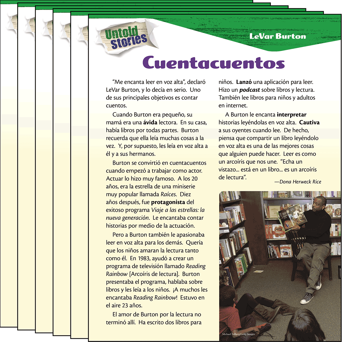 LeVar Burton: Cuentacuentos 6-Pack