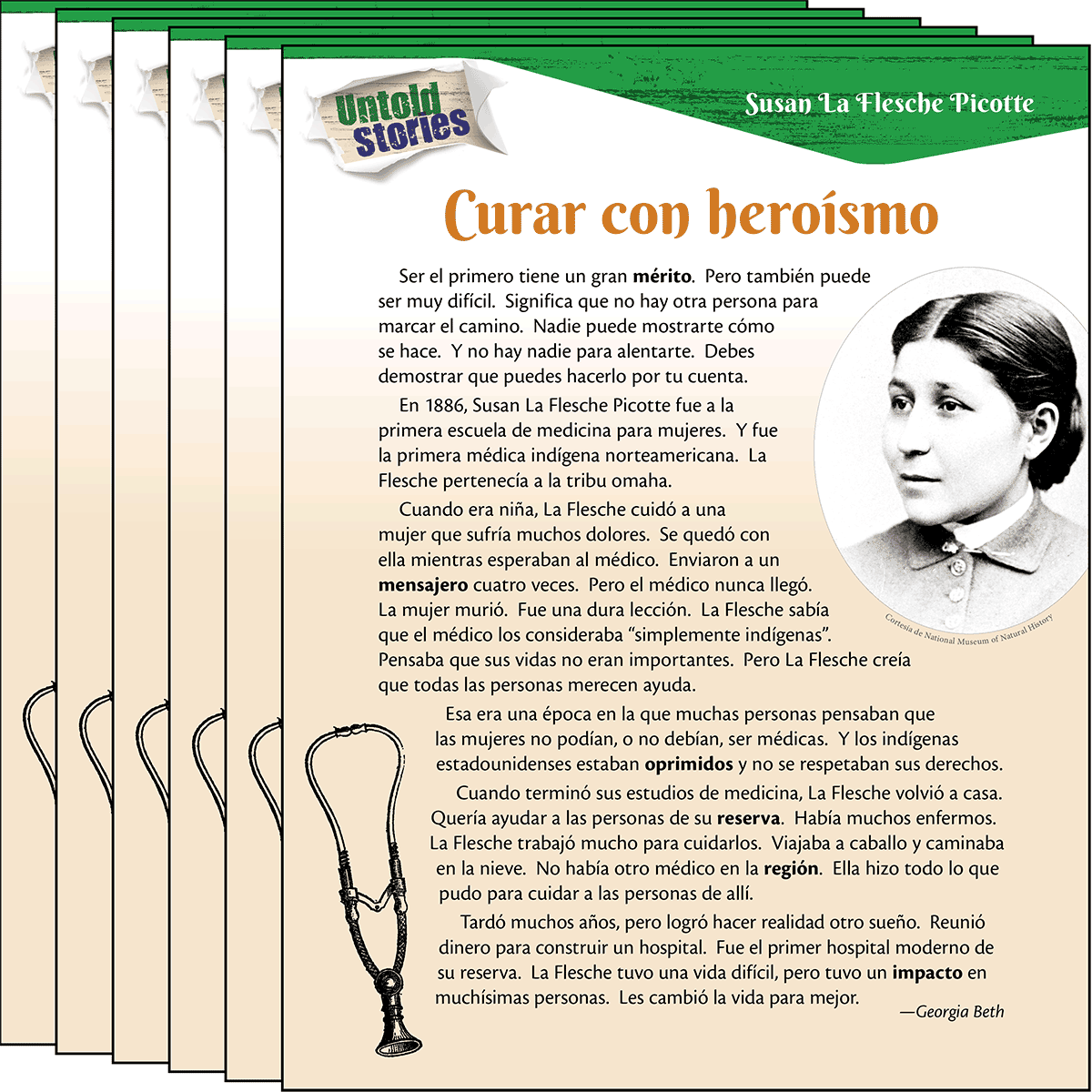 Susan La Flesche Picotte: Curar con heroísmo 6-Pack