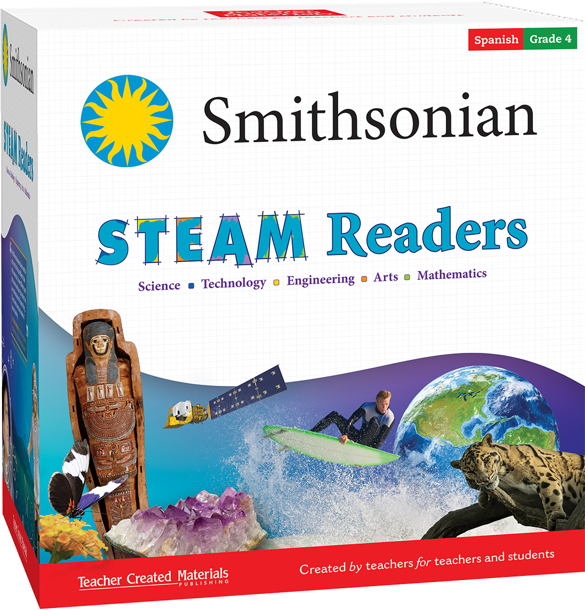 Smithsonian STEAM Readers: Grade 4 (Spanish)