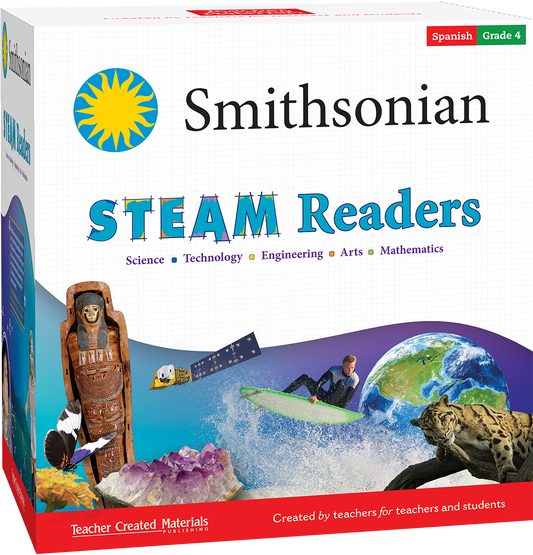 Smithsonian STEAM Readers: Grade 4 (Spanish)