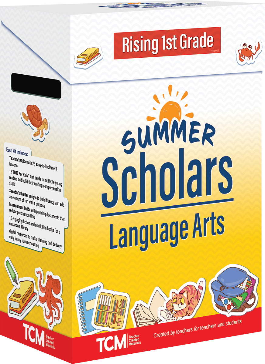 Summer Scholars: Language Arts: Rising 1st Grade