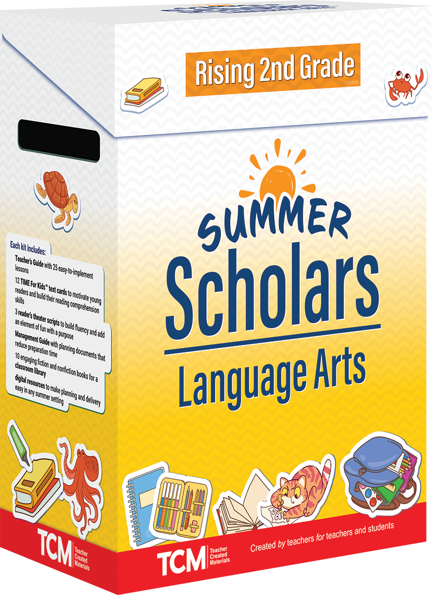 Summer Scholars: Language Arts: Rising 2nd Grade